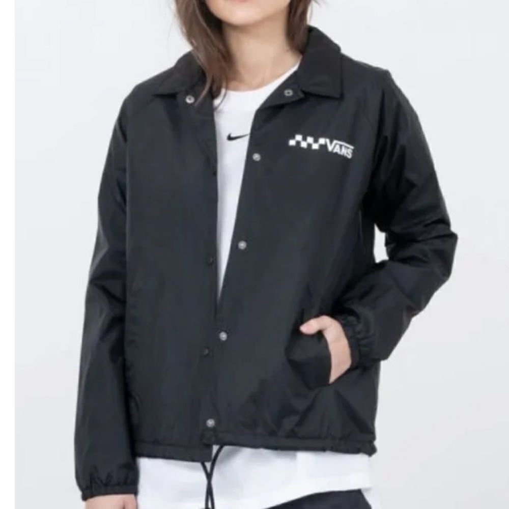 Vans Thanks Coach Jacket Black Medium